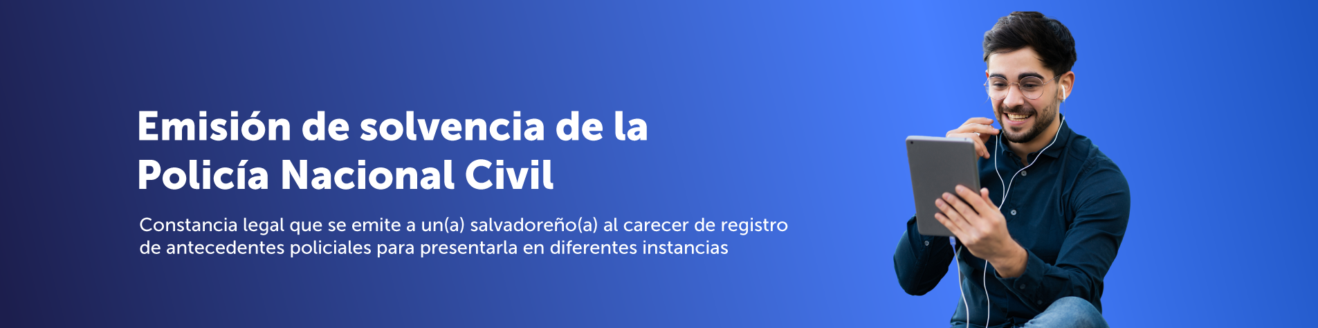 Banner solvencia policial